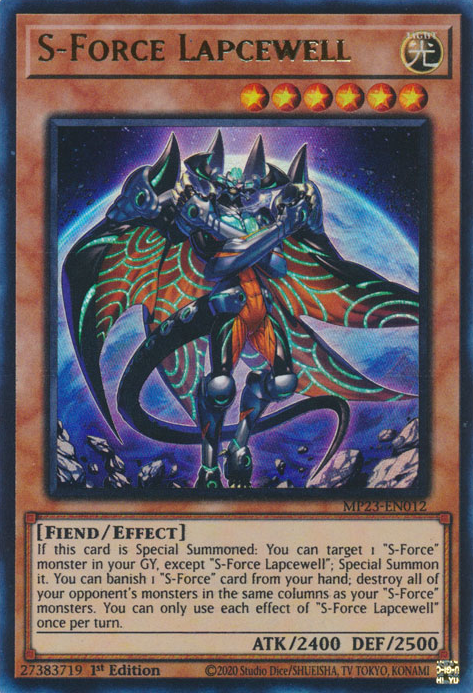 S-Force Lapcewell [MP23-EN012] Ultra Rare | Pegasus Games WI