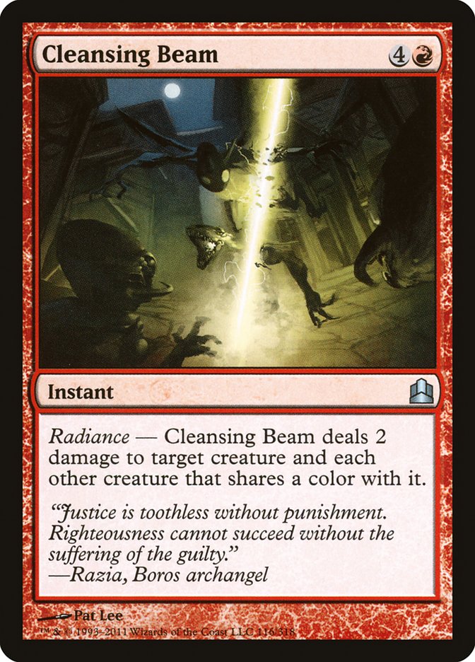Cleansing Beam [Commander 2011] | Pegasus Games WI