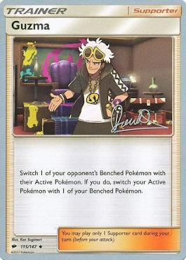 Guzma (115/147) (Infinite Force - Diego Cassiraga) [World Championships 2017] | Pegasus Games WI