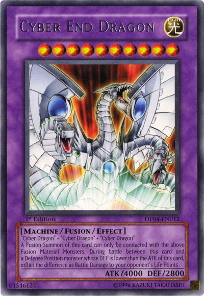 Cyber End Dragon [DP04-EN012] Rare | Pegasus Games WI