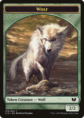 Spider // Wolf Double-Sided Token [Commander 2015 Tokens] | Pegasus Games WI