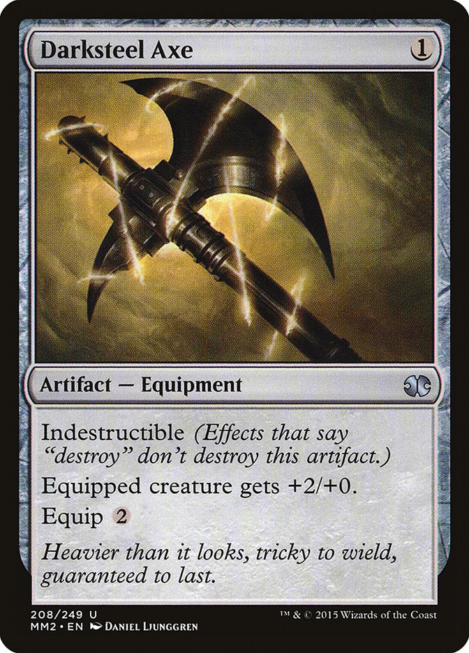 Darksteel Axe [Modern Masters 2015] | Pegasus Games WI