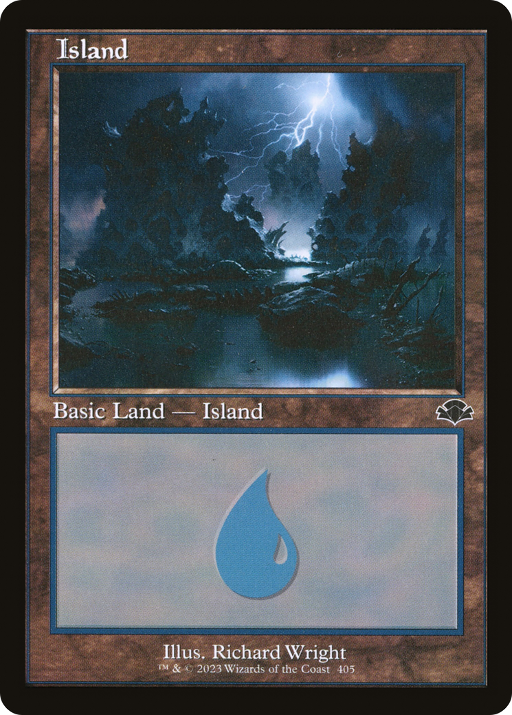 Island (405) (Retro) [Dominaria Remastered] | Pegasus Games WI