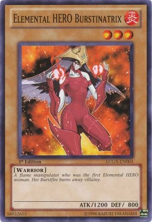 Elemental HERO Burstinatrix [LCGX-EN003] Common | Pegasus Games WI