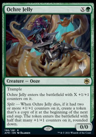 Ochre Jelly (Promo Pack) [Dungeons & Dragons: Adventures in the Forgotten Realms Promos] | Pegasus Games WI