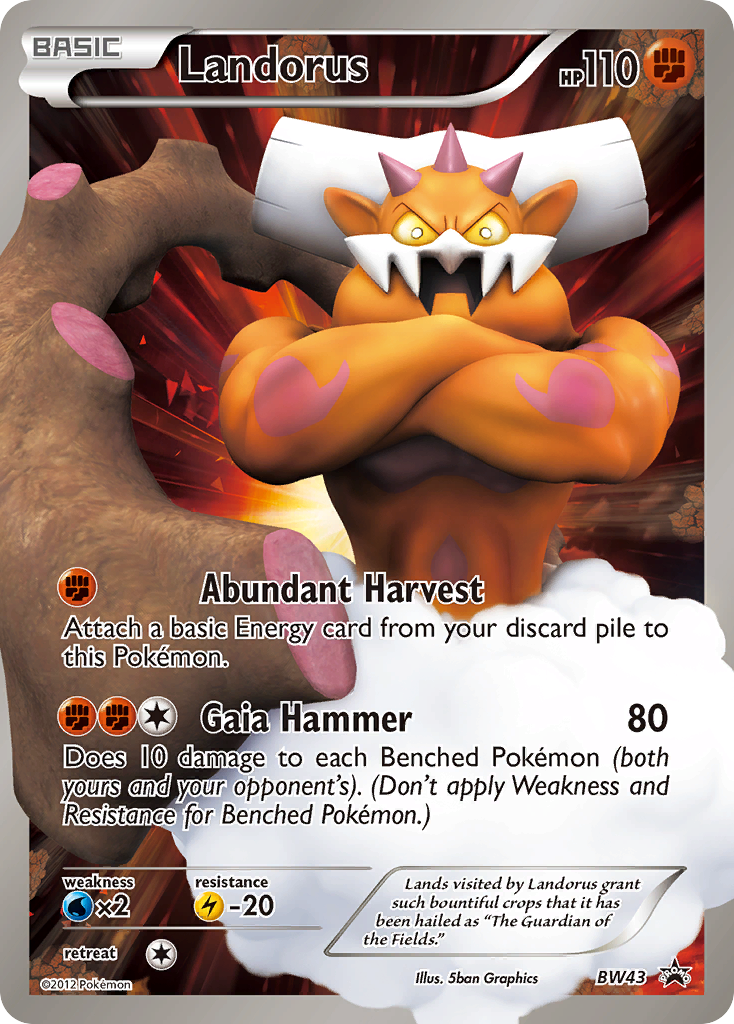 Landorus (BW43) [Black & White: Black Star Promos] | Pegasus Games WI