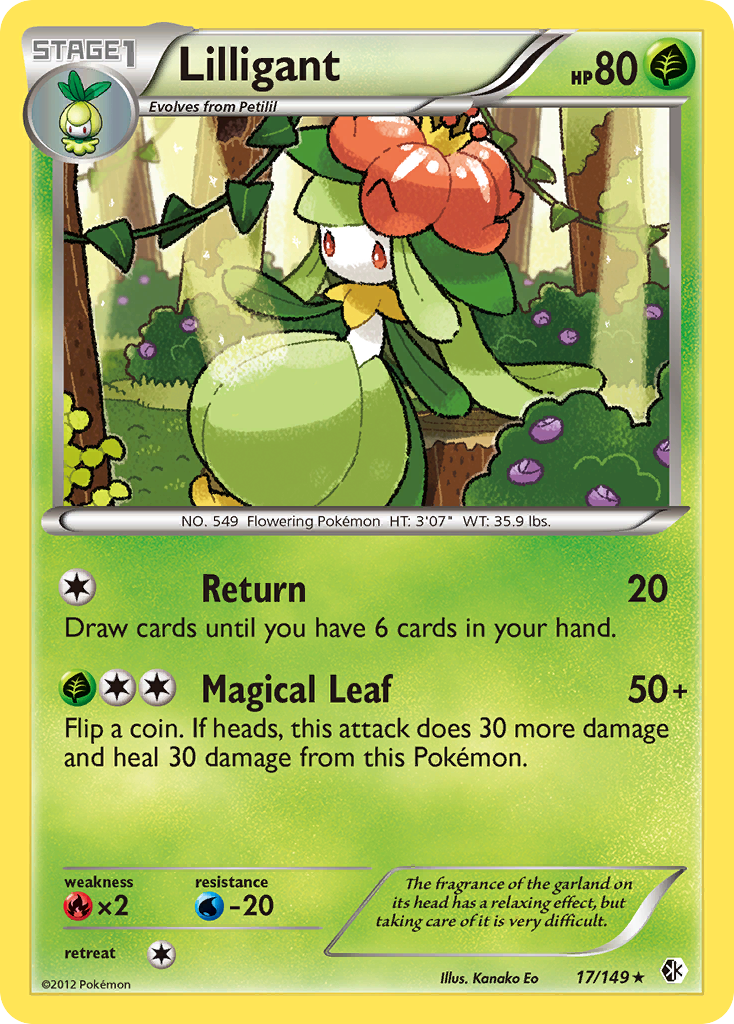 Lilligant (17/149) [Black & White: Boundaries Crossed] | Pegasus Games WI