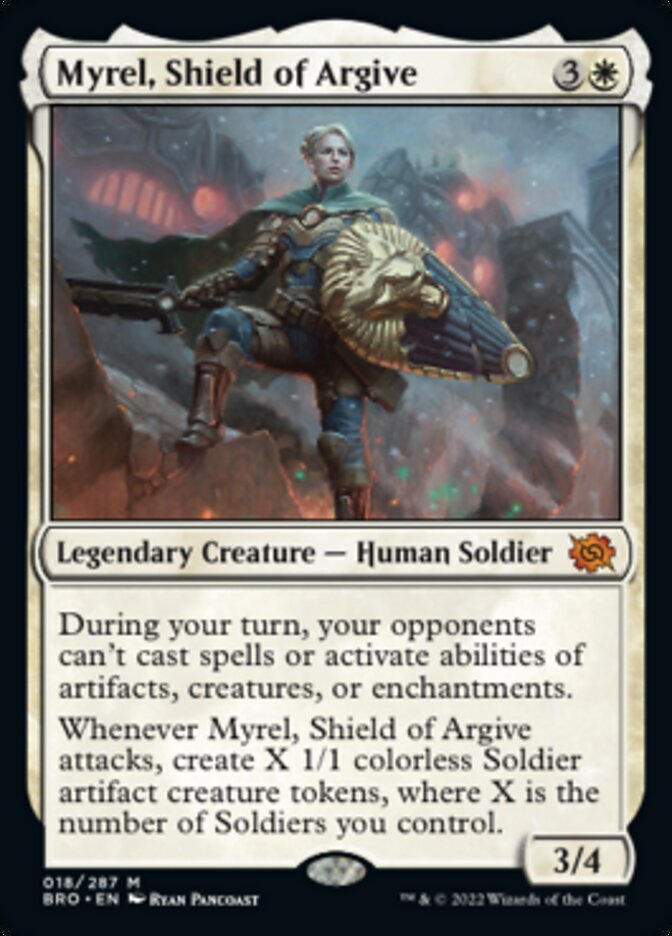 Myrel, Shield of Argive [The Brothers' War] | Pegasus Games WI