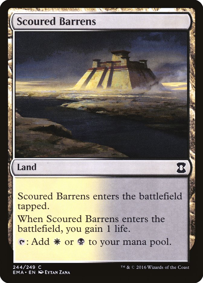 Scoured Barrens [Eternal Masters] | Pegasus Games WI