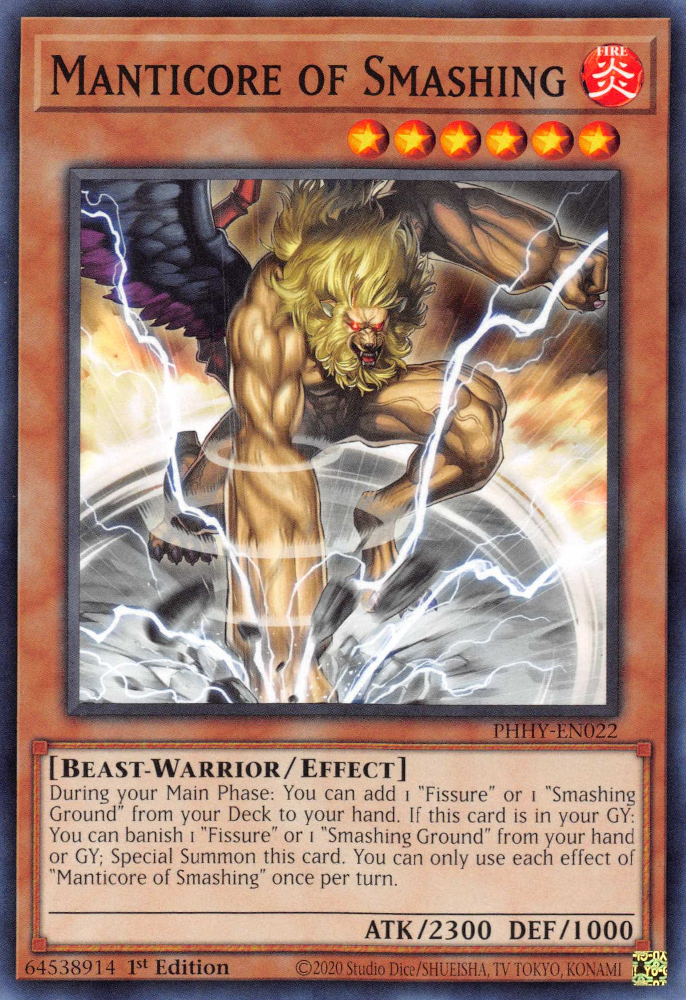 Manticore of Smashing [PHHY-EN022] Common | Pegasus Games WI