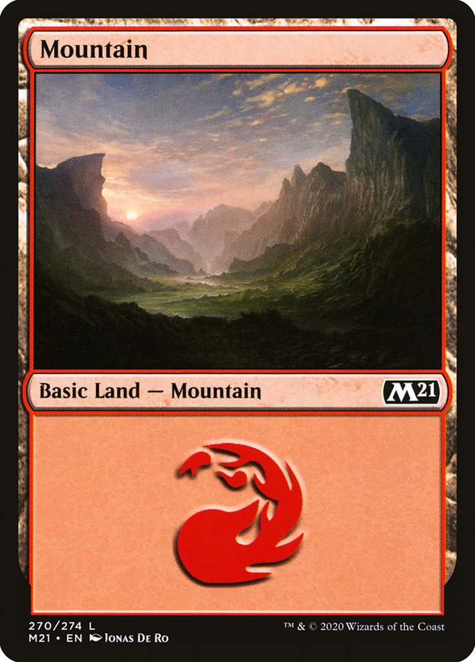 Mountain (270) [Core Set 2021] | Pegasus Games WI