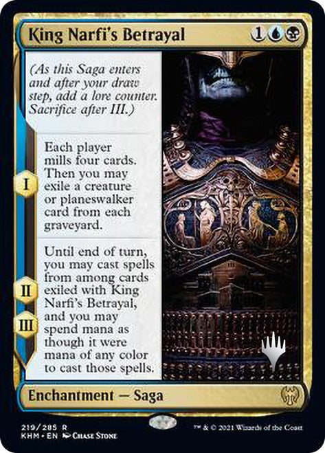 King Narfi's Betrayal (Promo Pack) [Kaldheim Promos] | Pegasus Games WI