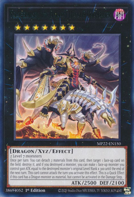 Voloferniges, the Darkest Dragon Doomrider [MP22-EN150] Rare | Pegasus Games WI