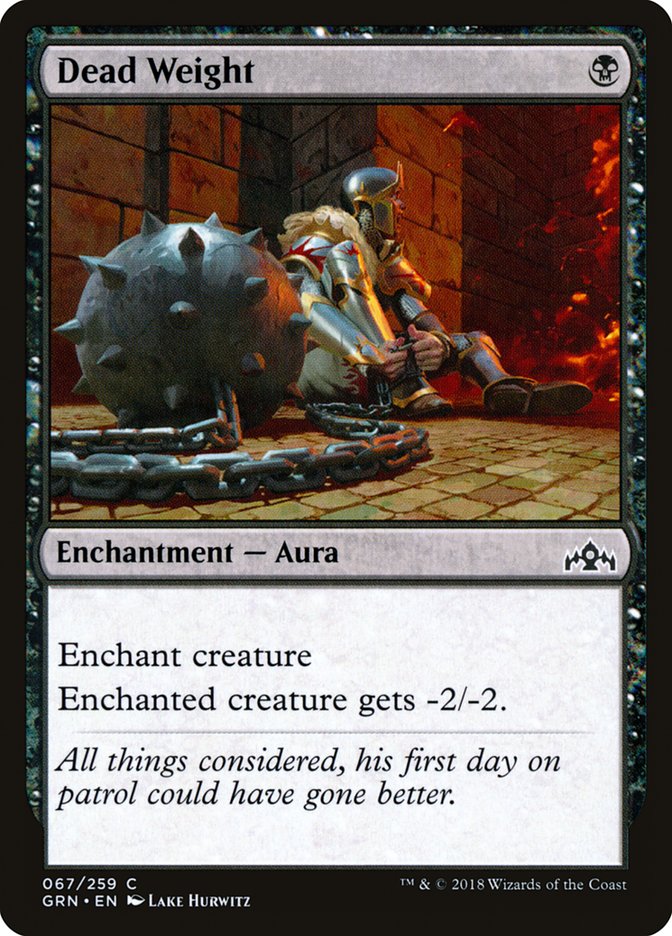 Dead Weight [Guilds of Ravnica] | Pegasus Games WI