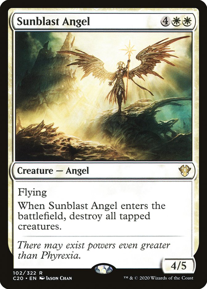 Sunblast Angel [Commander 2020] | Pegasus Games WI