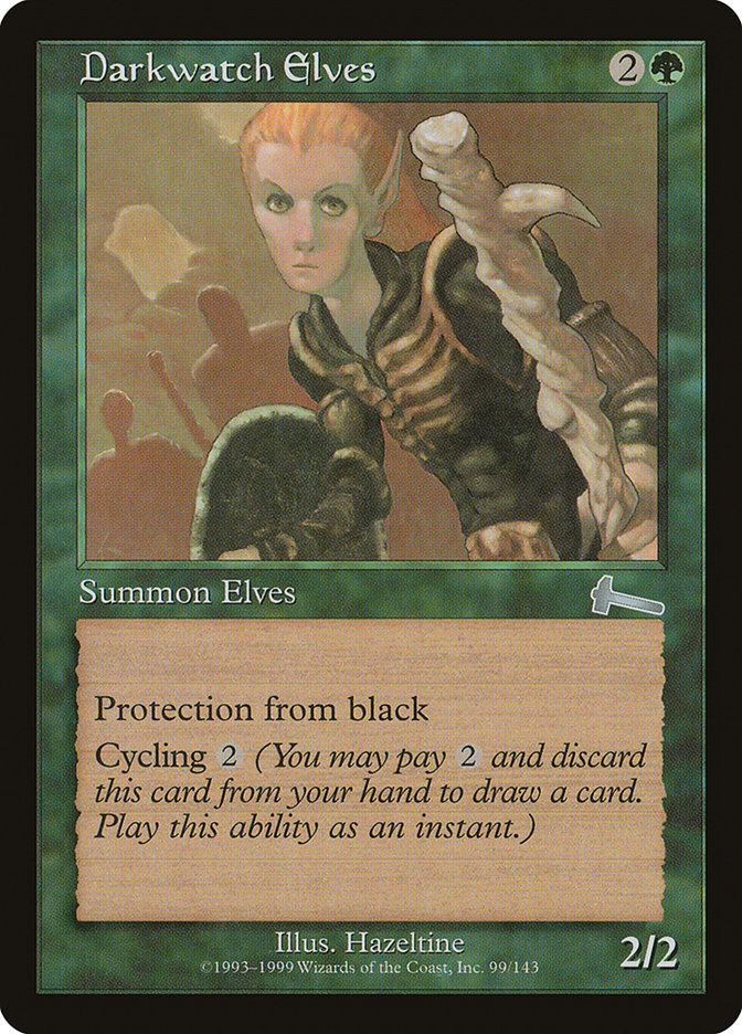 Darkwatch Elves [Urza's Legacy] | Pegasus Games WI