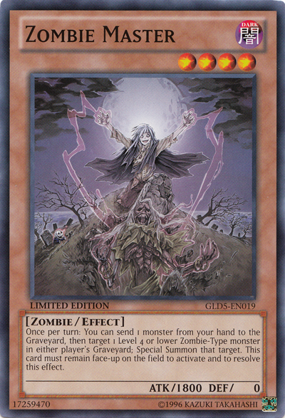 Zombie Master [GLD5-EN019] Common | Pegasus Games WI