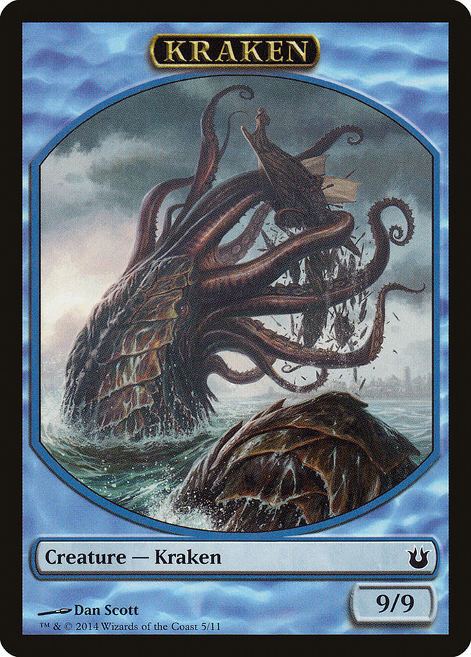 Kraken Token [Born of the Gods Tokens] | Pegasus Games WI