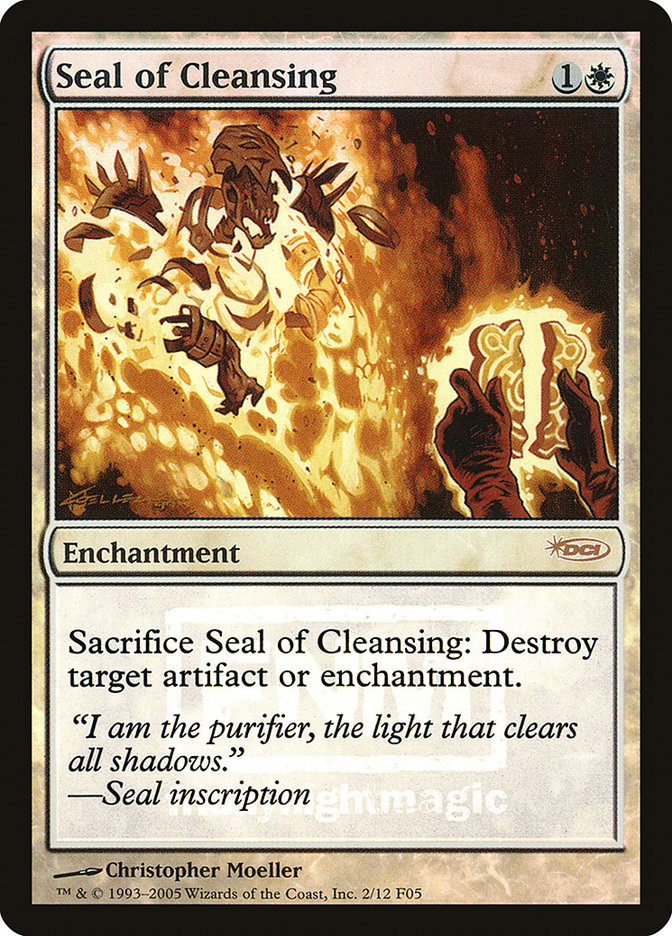 Seal of Cleansing [Friday Night Magic 2005] | Pegasus Games WI