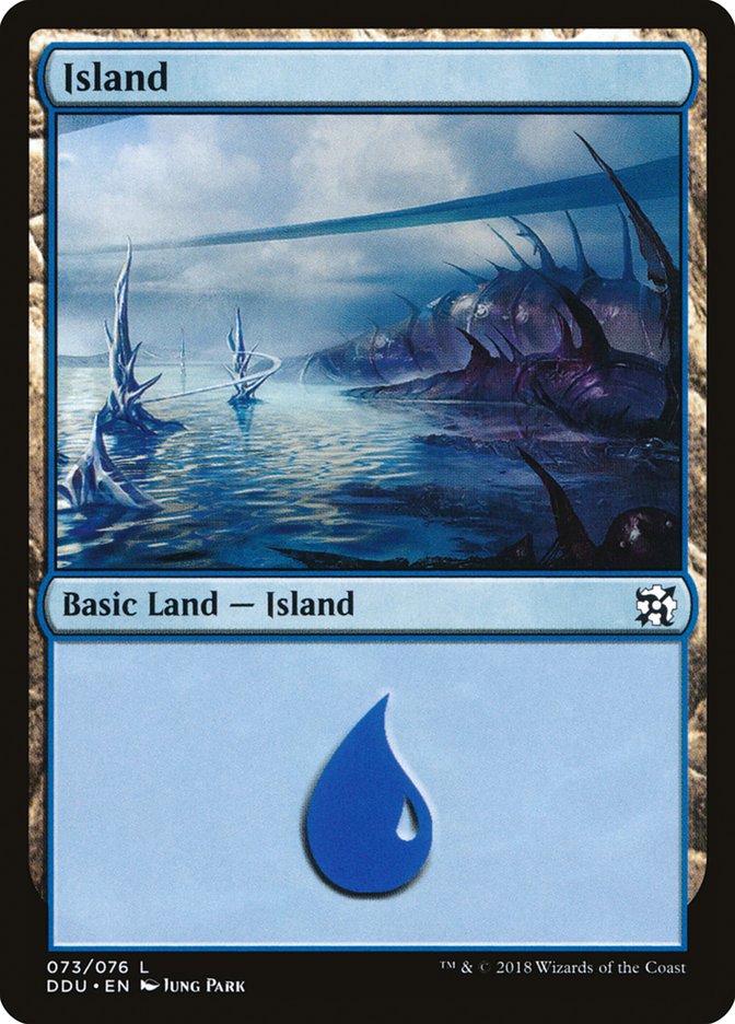 Island (73) [Duel Decks: Elves vs. Inventors] | Pegasus Games WI