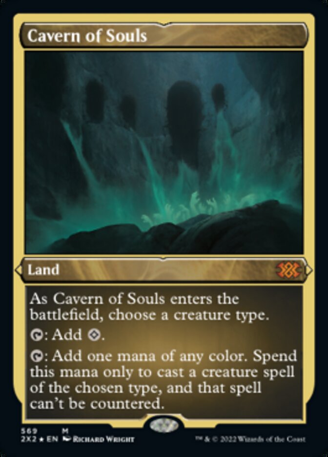 Cavern of Souls (Foil Etched) [Double Masters 2022] | Pegasus Games WI
