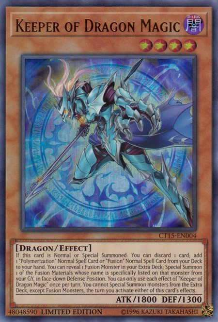 Keeper of Dragon Magic [CT15-EN004] Ultra Rare | Pegasus Games WI