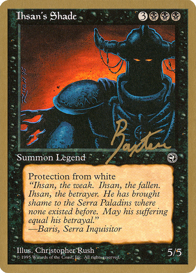 Ihsan's Shade (George Baxter) [Pro Tour Collector Set] | Pegasus Games WI