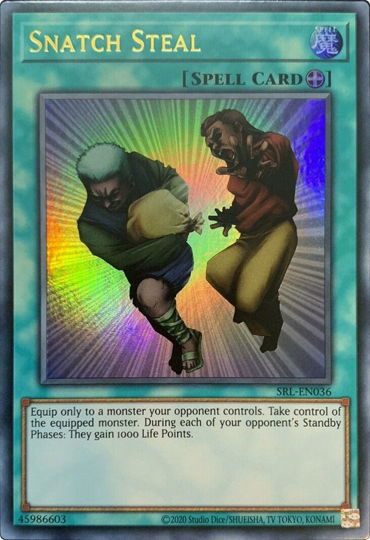 Snatch Steal (25th Anniversary) [SRL-EN036] Ultra Rare | Pegasus Games WI
