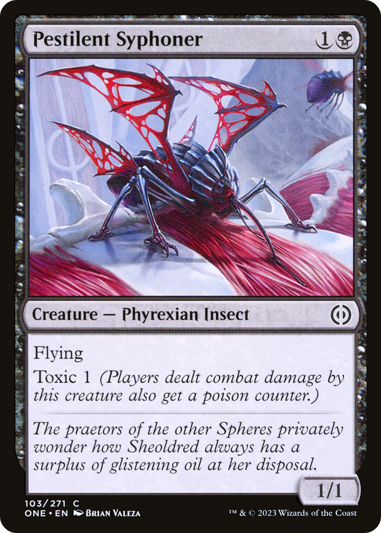 Pestilent Syphoner [Phyrexia: All Will Be One] | Pegasus Games WI