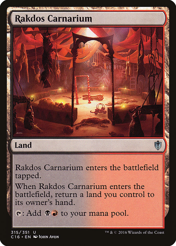 Rakdos Carnarium [Commander 2016] | Pegasus Games WI