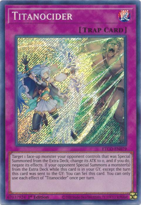 Titanocider [ETCO-EN079] Secret Rare | Pegasus Games WI