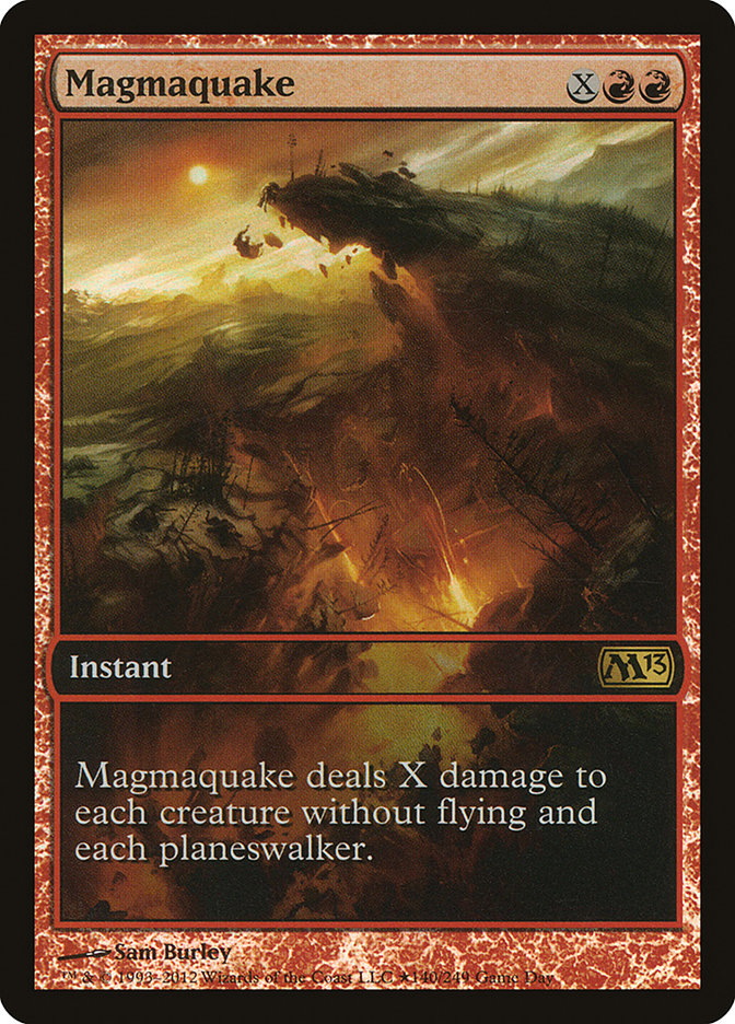 Magmaquake (Game Day) [Magic 2013 Promos] | Pegasus Games WI