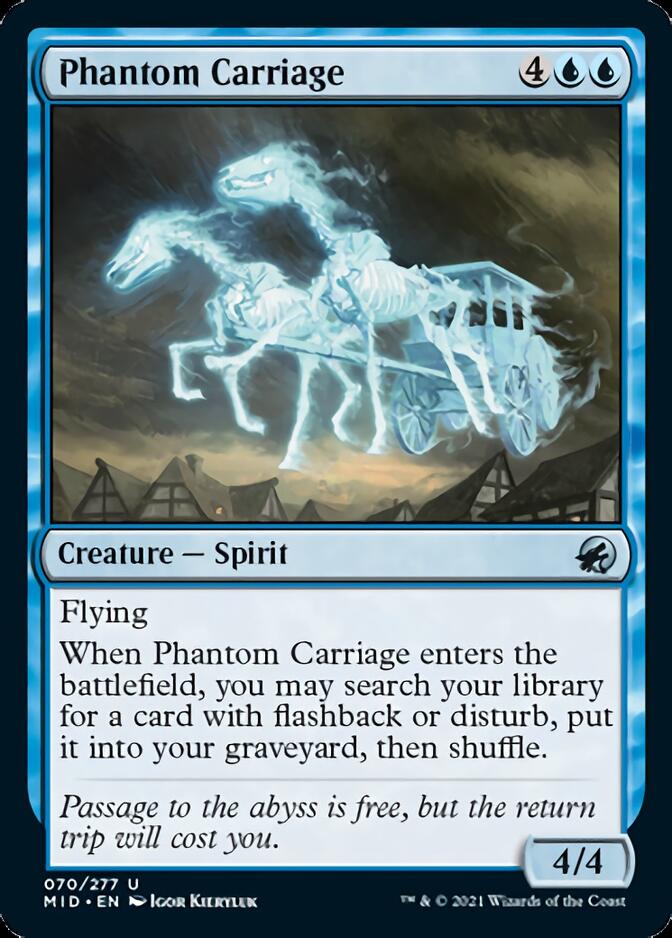 Phantom Carriage [Innistrad: Midnight Hunt] | Pegasus Games WI