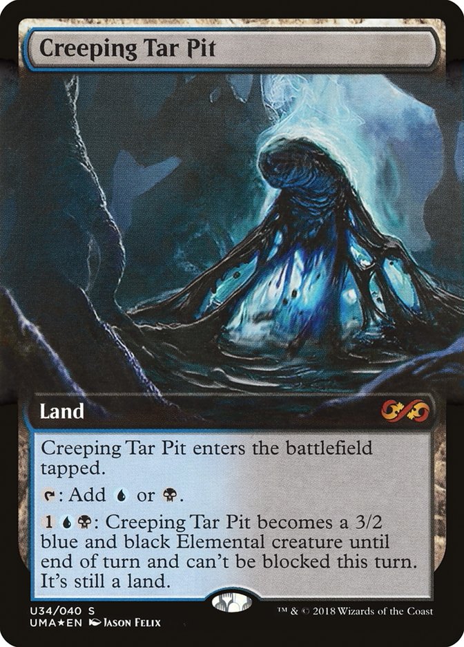 Creeping Tar Pit (Topper) [Ultimate Masters Box Topper] | Pegasus Games WI