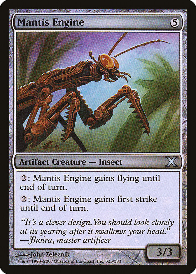 Mantis Engine (Premium Foil) [Tenth Edition] | Pegasus Games WI