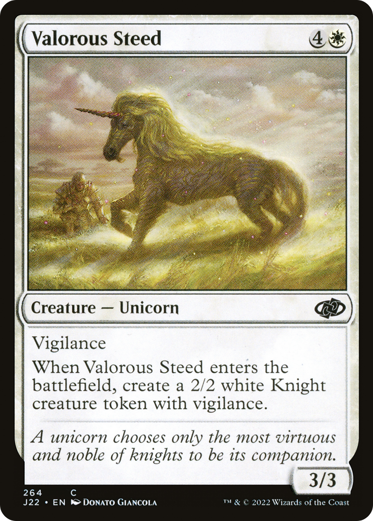 Valorous Steed [Jumpstart 2022] | Pegasus Games WI