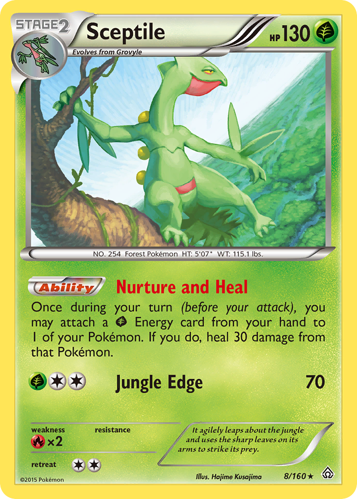 Sceptile (8/160) [XY: Primal Clash] | Pegasus Games WI