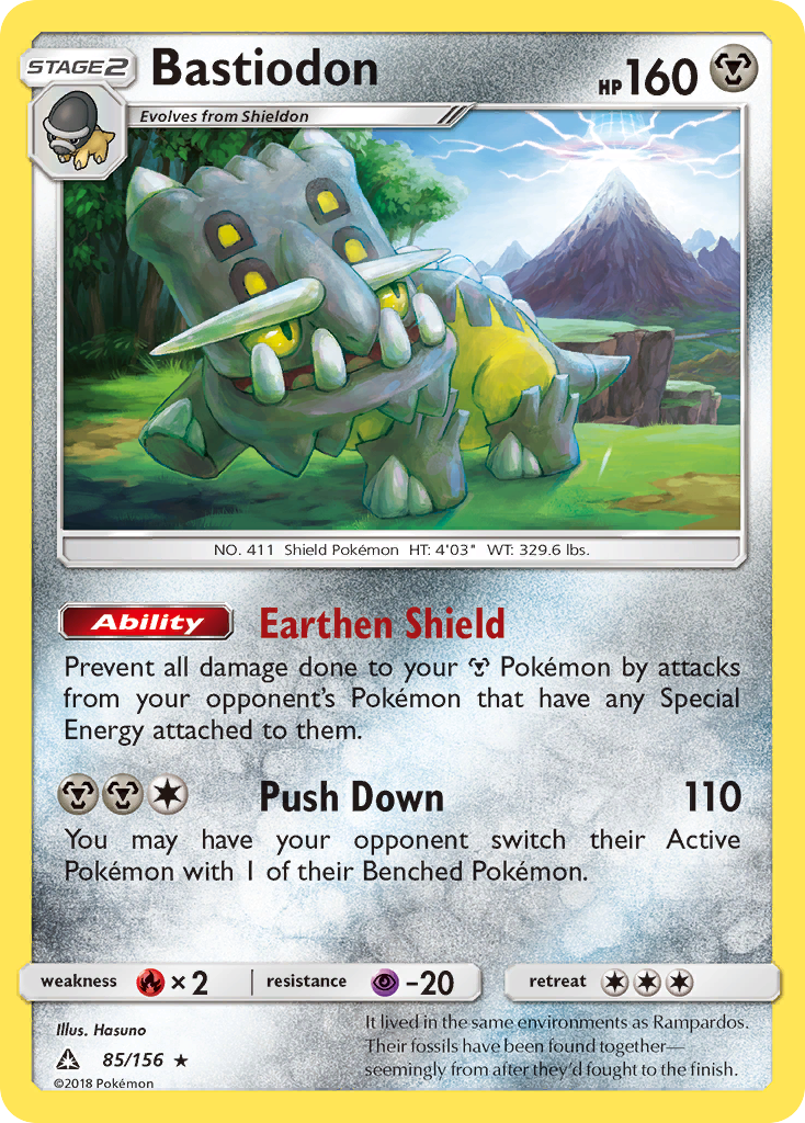 Bastiodon (85/156) [Sun & Moon: Ultra Prism] | Pegasus Games WI