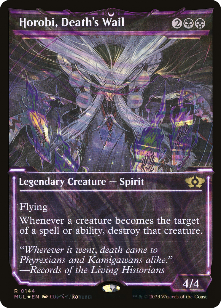 Horobi, Death's Wail (Halo Foil) [Multiverse Legends] | Pegasus Games WI