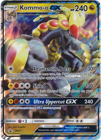 Kommo-o GX (SM71) (Jumbo Card) [Sun & Moon: Black Star Promos] | Pegasus Games WI