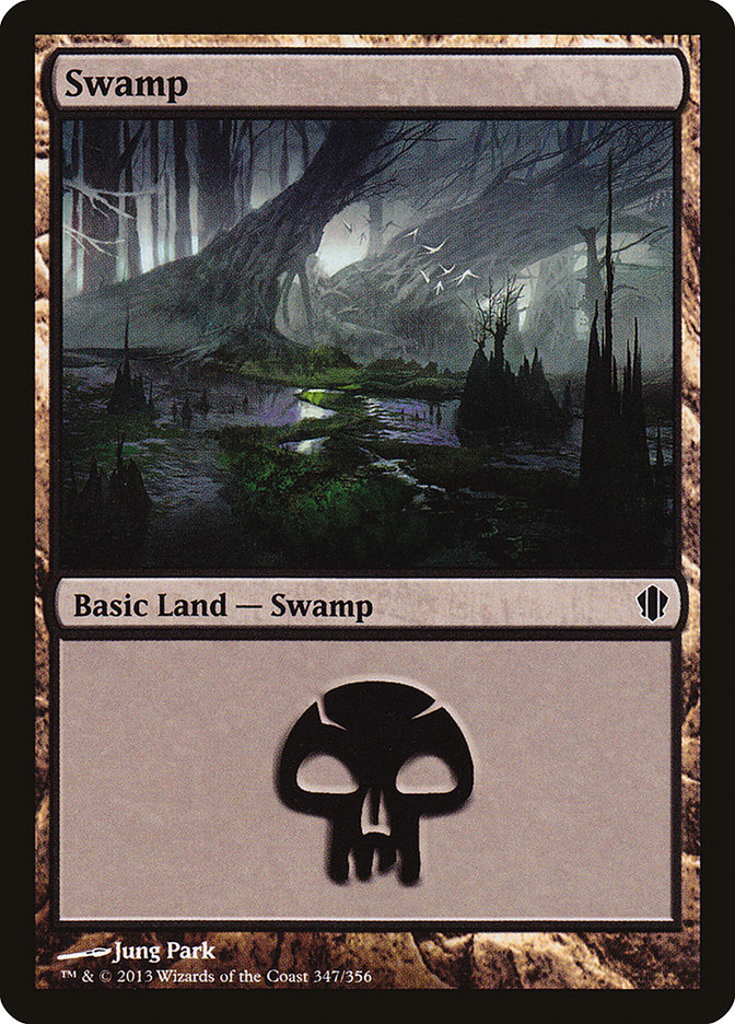 Swamp (347) [Commander 2013] | Pegasus Games WI