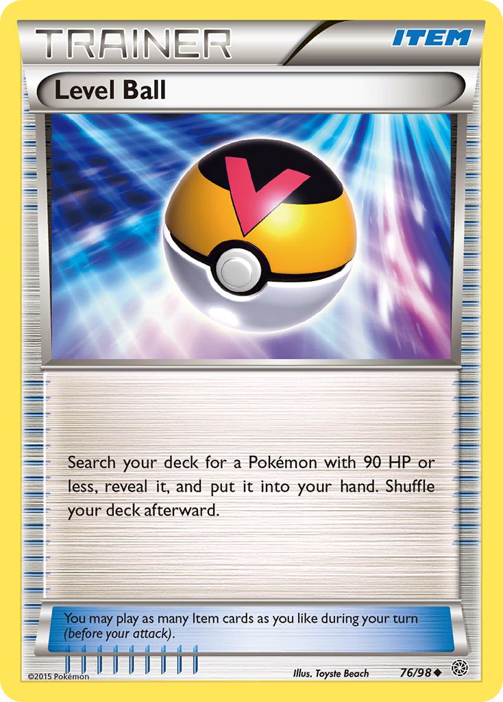 Level Ball (76/98) [XY: Ancient Origins] | Pegasus Games WI