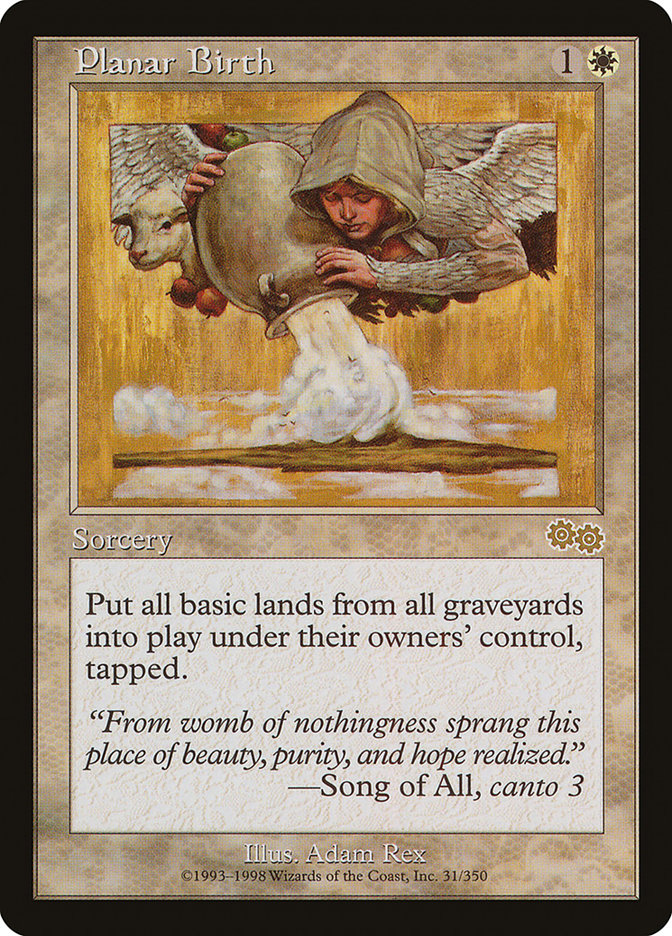 Planar Birth [Urza's Saga] | Pegasus Games WI