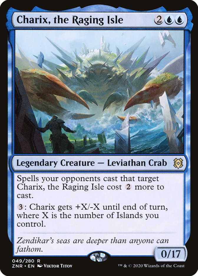 Charix, the Raging Isle (Promo Pack) [Zendikar Rising Promos] | Pegasus Games WI