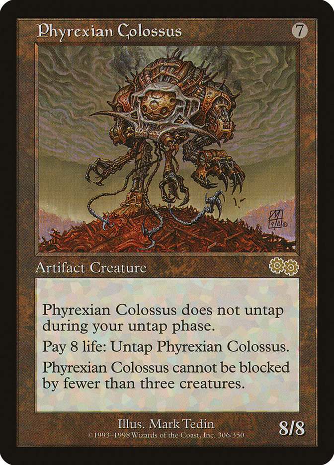 Phyrexian Colossus [Urza's Saga] | Pegasus Games WI