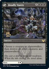 Selfless Glyphweaver // Deadly Vanity [Strixhaven: School of Mages Prerelease Promos] | Pegasus Games WI