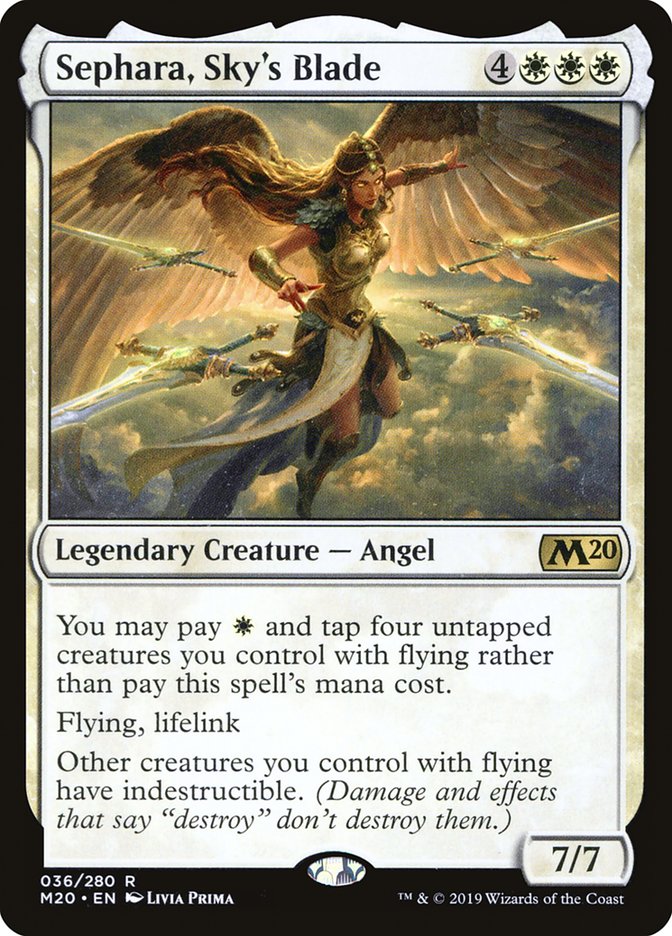 Sephara, Sky's Blade [Core Set 2020] | Pegasus Games WI