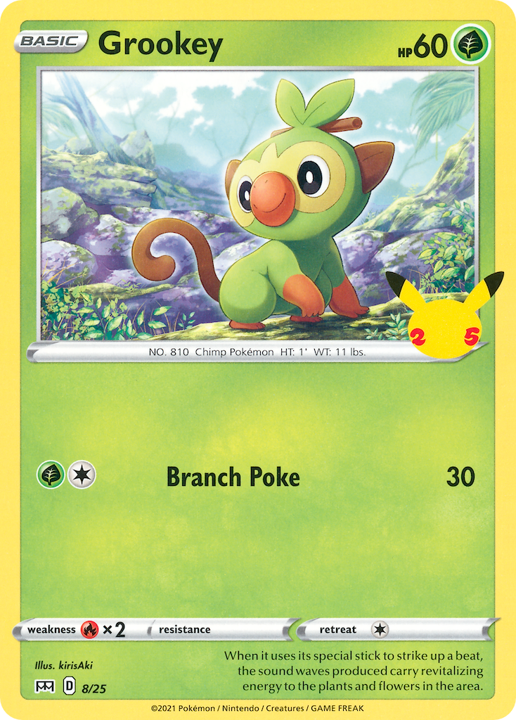 Grookey (8/25) [McDonald's 25th Anniversary] | Pegasus Games WI