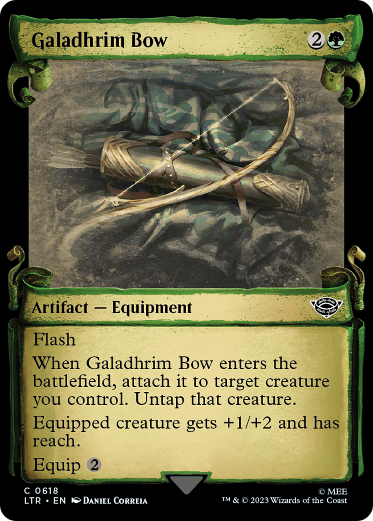 Galadhrim Bow [The Lord of the Rings: Tales of Middle-Earth Showcase Scrolls] | Pegasus Games WI