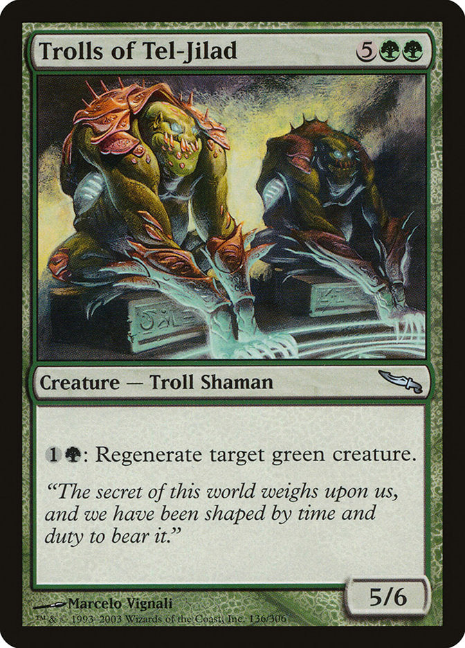 Trolls of Tel-Jilad [Mirrodin] | Pegasus Games WI
